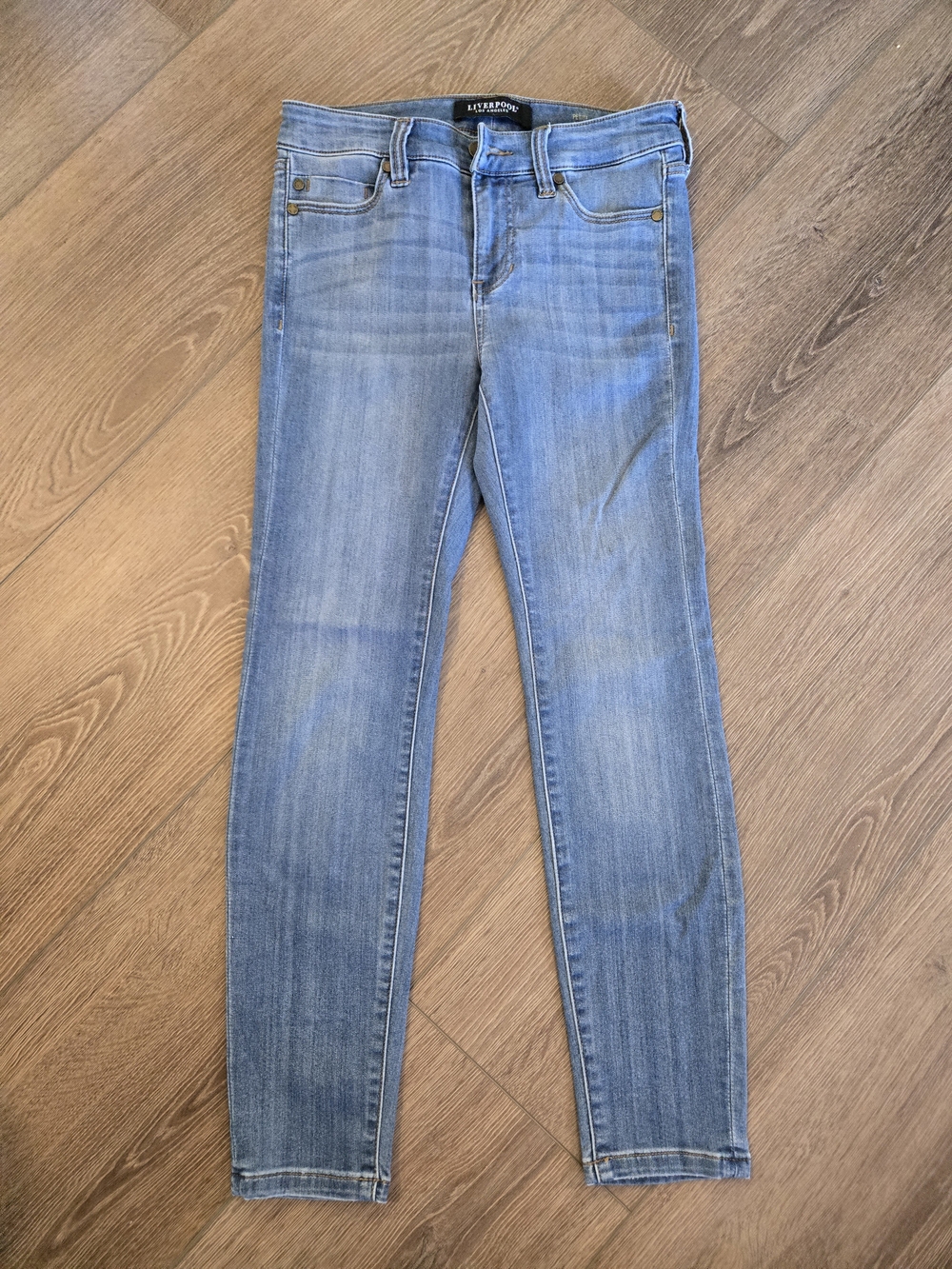 Liverpool Light Blue Skinny Jeans - Women's